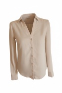 Koszula H&M pudrowy róż / nude 32 (XXS)