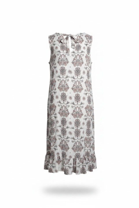Sukienka Made in Italy paisley 100% wiskoza (One Size M/L)