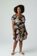 Sukienka hiszpanka w kwiaty j.stars s/m