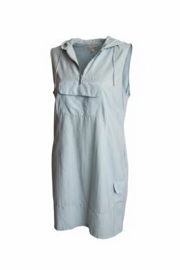 Sukienka sportowa jasnobłękitna bez rękawów 44