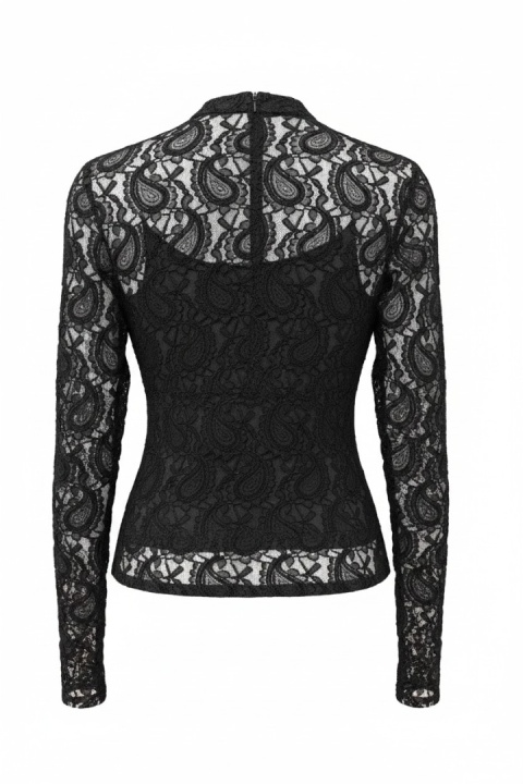 Top czarny halter prążkowany H&M S (36)